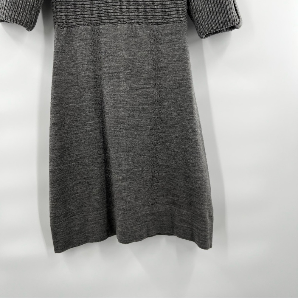 Karen Millen grey sweater dress short dress 1 - Picture 3 of 12